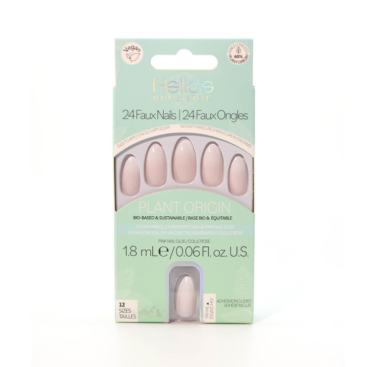 Plant Based French Pink Stiletto Nail